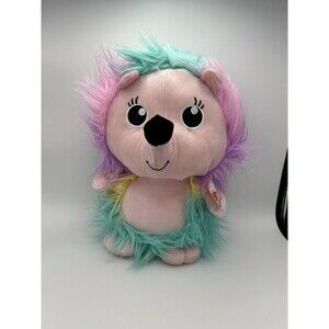 14" Pastel Colorful Gund Hedgehog plush Fluffy stuffed animal toy